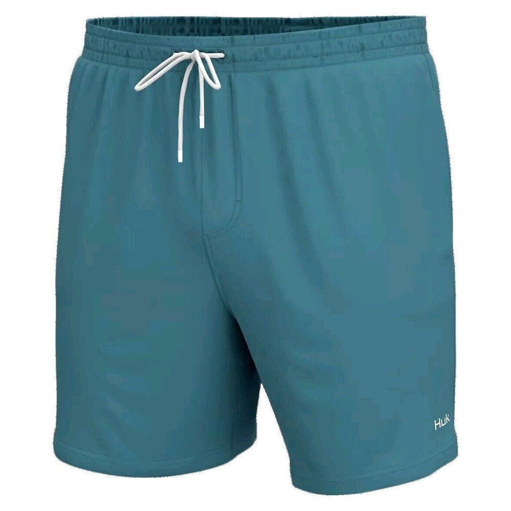 Men's Huk Pursuit Volley Shorts - Ipanema Blue - L
